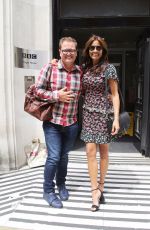 MELANIE SYKES Leaves BBC Radio Studios in London 07/08/2017