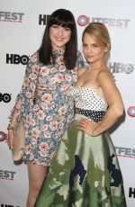 MENA SUVARI at Becks Screening at Outfest Festival in Los Angeles 07/09/2017