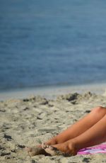 MICHAELLA MCCOLLUM in Bikini on the Beach in Majorca 07/13/2017