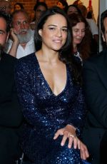 MICHELLE RODRIGUEZ at Azzedina Alaia Fashion Show in Paris 07/05/2017