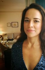MICHELLE RODRIGUEZ at Azzedina Alaia Fashion Show in Paris 07/05/2017
