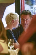 MICHELLE WILLIAMS Out for Dinner at Pierluigi