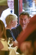 MICHELLE WILLIAMS Out for Dinner at Pierluigi