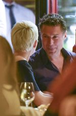 MICHELLE WILLIAMS Out for Dinner at Pierluigi
