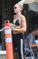 MILAY CYRUS Out for Frozen Treats in Malibu 07/25/2017
