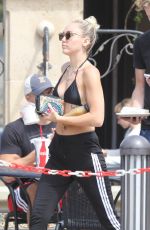 MILAY CYRUS Out for Frozen Treats in Malibu 07/25/2017