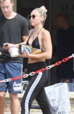 MILAY CYRUS Out for Frozen Treats in Malibu 07/25/2017