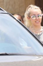 MILEY CYRUS Leaves Soho House in Malibu 07/13/2017