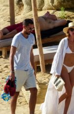 MILIE MACKINTOSH on Vacation in Mykonos 07/26/2017