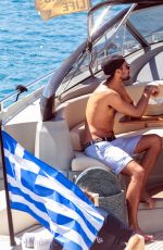 MILIE MACKINTOSH on Vacation in Mykonos 07/26/2017