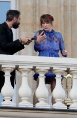 MILLA JOVOVICH at Miu Miu Cruise Collection Party in Paris 07/02/2017