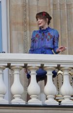 MILLA JOVOVICH at Miu Miu Cruise Collection Party in Paris 07/02/2017