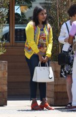 MINDY KALING Picks Up Her Car in Malibu 07/02/2017