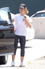 MINKA KELLY Arrives at a Gym in West Hollywood 07/07/2017