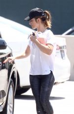 MINKA KELLY Arrives at a Gym in West Hollywood 07/07/2017