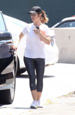 MINKA KELLY Arrives at a Gym in West Hollywood 07/07/2017