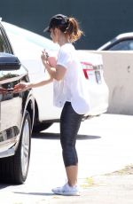 MINKA KELLY Arrives at a Gym in West Hollywood 07/07/2017