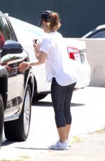 MINKA KELLY Arrives at a Gym in West Hollywood 07/07/2017