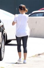 MINKA KELLY Arrives at a Gym in West Hollywood 07/07/2017