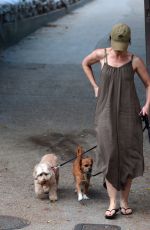MINKA KELLY at a Dog Park in West Hollywood 07/18/2017