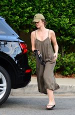 MINKA KELLY at a Dog Park in West Hollywood 07/18/2017