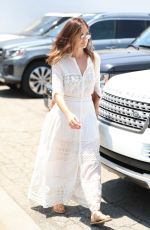 MINKA KELLY in White Out in Beverly Hills 07/12/2017