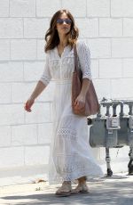 MINKA KELLY in White Out in Beverly Hills 07/12/2017