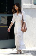 MINKA KELLY in White Out in Beverly Hills 07/12/2017