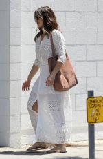MINKA KELLY in White Out in Beverly Hills 07/12/2017