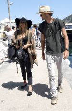 MIRA SORVINO Arrives at Ischia Global Fest in Lacco Ameno 07/09/2017