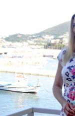 MIRA SORVINO at Ischia Global Festival Photocall 07/10/2017