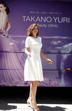 MIRANDA KERR at Takano Yuri Beauty Clinic Promotion in Tokyo 07/11/2017