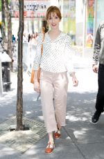 MOLLY KATE BERNARD Leaves NBC Studios in New York 06/28/2017
