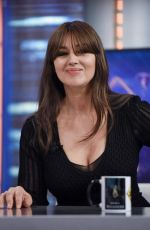 MONICA BELLUCCI at El Hormiguero TV Shoe in Madrid 07/04/2017
