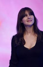 MONICA BELLUCCI at El Hormiguero TV Shoe in Madrid 07/04/2017