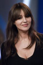 MONICA BELLUCCI at El Hormiguero TV Shoe in Madrid 07/04/2017