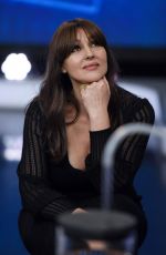 MONICA BELLUCCI at El Hormiguero TV Shoe in Madrid 07/04/2017