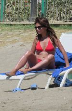 MONICA CRUZ in Bikini on the Beach in Marbella 07/05/2017