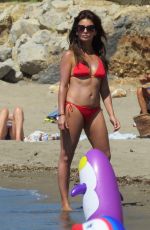 MONICA CRUZ in Bikini on the Beach in Marbella 07/05/2017