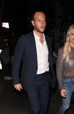 MORGAN STEWART Out for Dinner in West Hollywood 07/01/2017