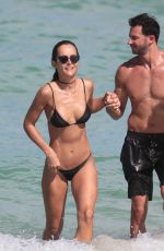 NATALIA BORGES in Bikini at a Beach in Miami 07/02/2017