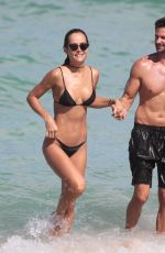 NATALIA BORGES in Bikini at a Beach in Miami 07/02/2017