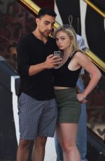 NATALIE ALYN LIND Out Shopping in Vancouver 07/07/2017