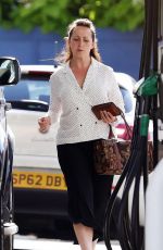 NATALIE CASSIDY at a Gas Station in Hertfordshire 07/05/2017