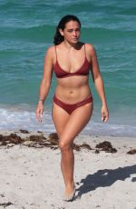 NATALIE MARTINEZ in Bikini at a Beach in Miami 07/08/2017