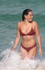 NATALIE MARTINEZ in Bikini at a Beach in Miami 07/08/2017