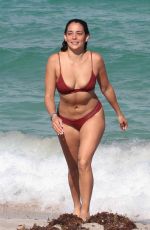 NATALIE MARTINEZ in Bikini at a Beach in Miami 07/08/2017