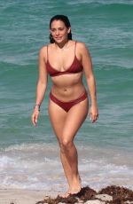 NATALIE MARTINEZ in Bikini at a Beach in Miami 07/08/2017