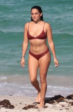 NATALIE MARTINEZ in Bikini at a Beach in Miami 07/08/2017