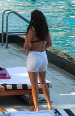 NATALIE MARTINEZ in Bikini at Her Hotel Pool in Miami 07/02/2017